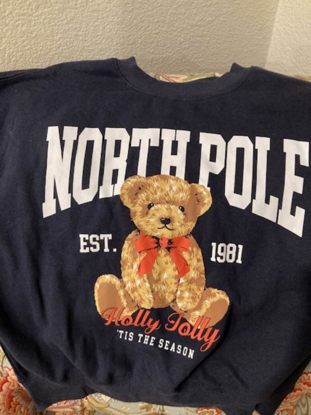 Teddy Bear Sweatshirt